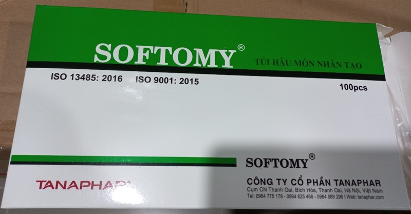 Túi hậu môn nhân tạo Sortomy loại 60 (H*100cái) - Tân á