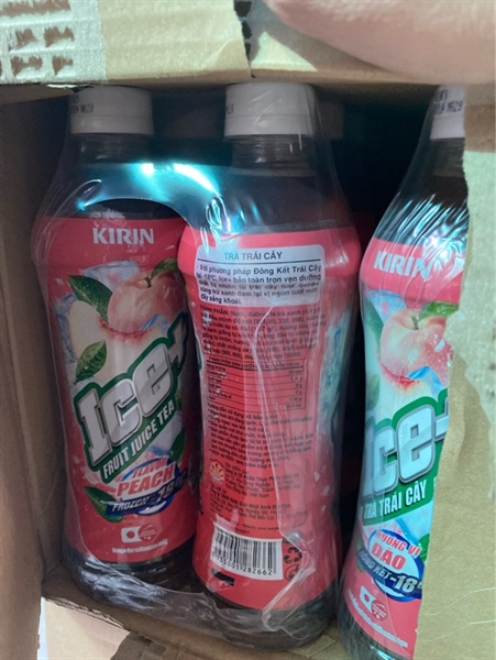 TRà trái cây Đông Kết Ice vị đào 490ml