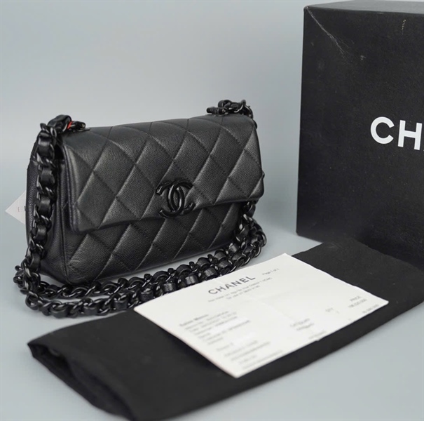 Túi Chanel Woc đen (31061781) sz20 KG+