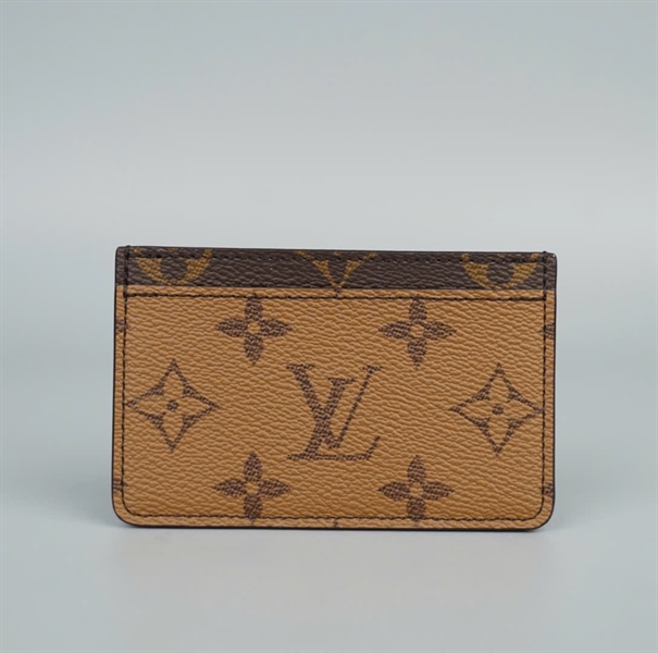 Ví LV card hoa nâu (A-T) KG+