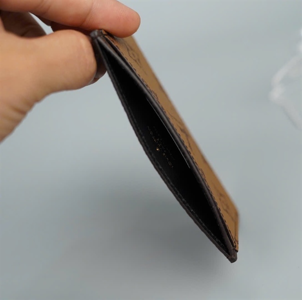 Ví LV card hoa nâu (A-T) KG+