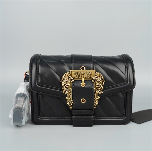 Túi Versace đen sz24 (PN) KG+