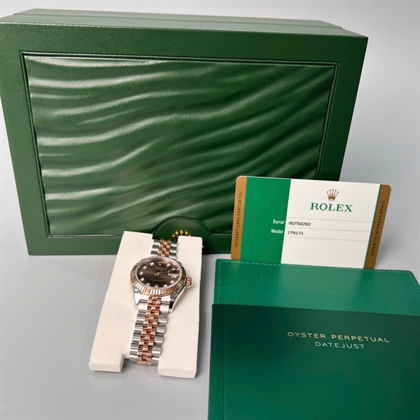 Đồng hồ Rolex mặt tròn quai bạc sz30mm (0QT50202) (HC) KG+