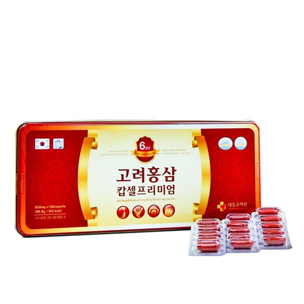 Viên sâm nhung linh chi đông trùng 120 viên – Daedong