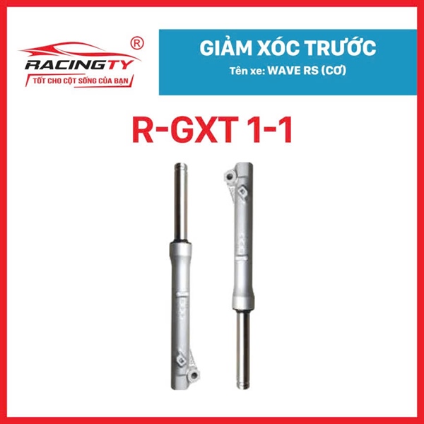 Giảm xóc trước RS, WA Alpha (H, phanh cơ) (Racingty) (KVLA) [ 1509 ]