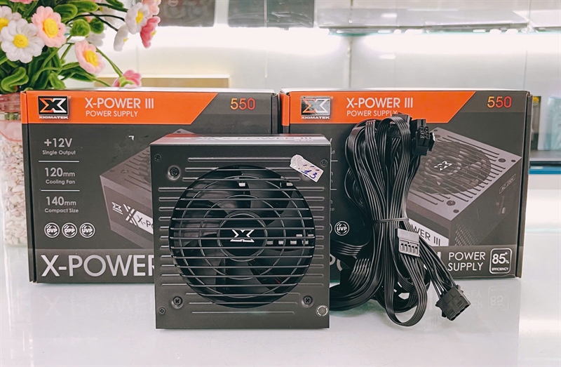 NGUỒN XIGMATEK X550 (500W) BAO LẮP ĐẶT