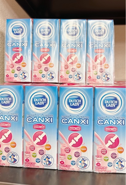 Sữa cô gái hà lan vị dâu