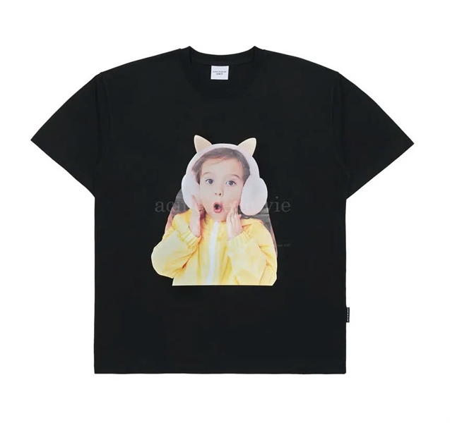 ÁO THUN ADLV BABYFACE BÉ GÁI ĐEO TAI NGHE