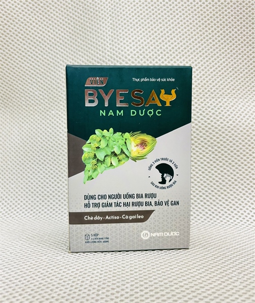 VIÊN BYESAY NAM DƯỢC Hỗ trợ giải rượu,bảo vệ gan