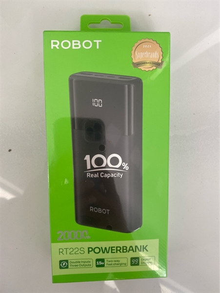 Sạc dự phòng 2000mah Robot RT22S -bh 3th