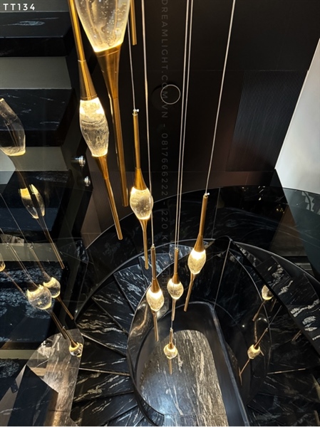 Bộ thả thủy tinh thông tầng