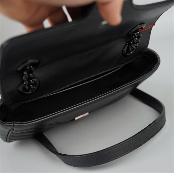 Túi GG Marmont đen (E038973177) sz20 (BQ) KG+