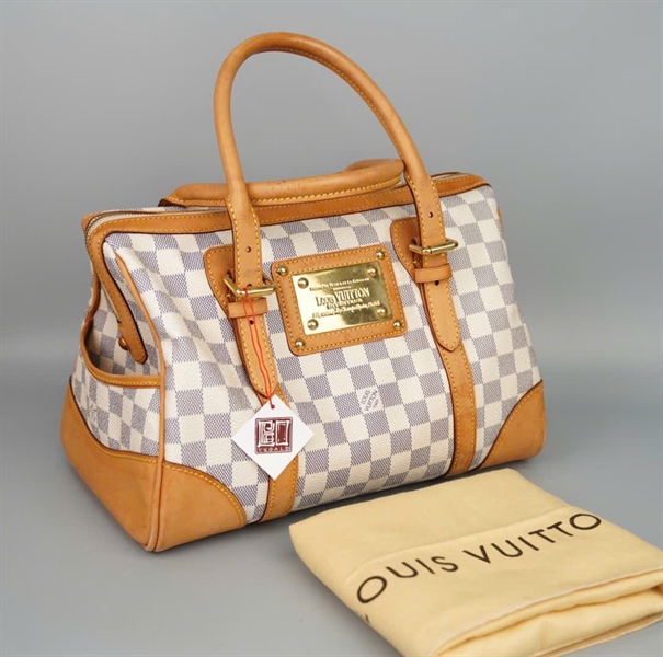 Túi LV speedy ô vuông xám sz32 KG+