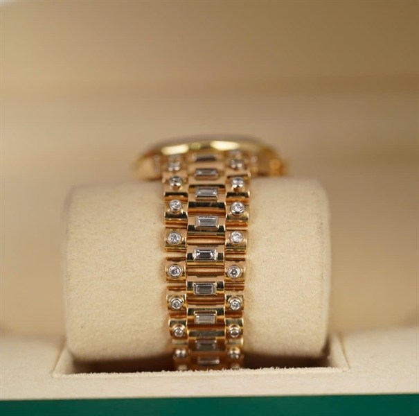 Đồng hồ Rolex vàng đính đá sz30mm (HC) KG+