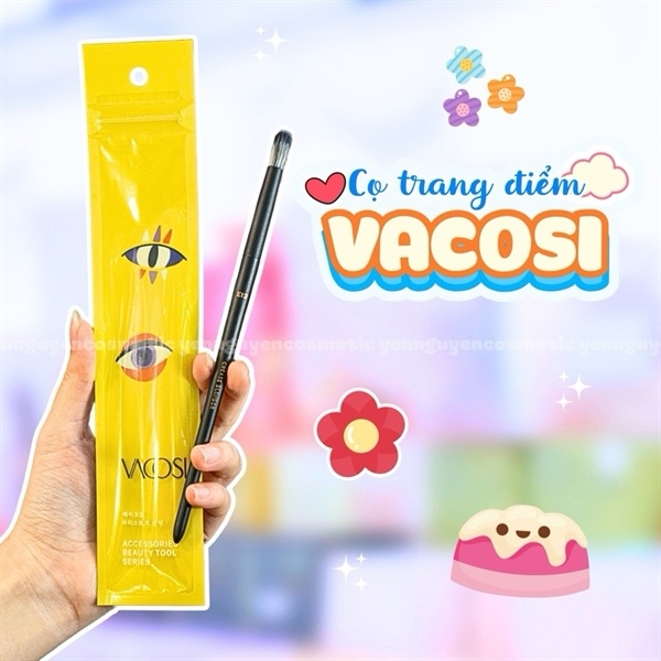 Cọ tán phấn mắt Vacosi E12