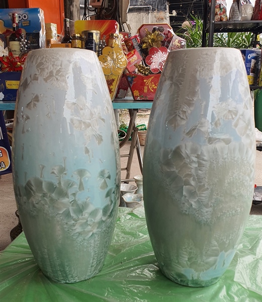 Bình hoa khảm trai 39cm