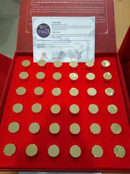 Sâm nhung bổ thận Limited (Hộp 36 viên ) - TW3 2