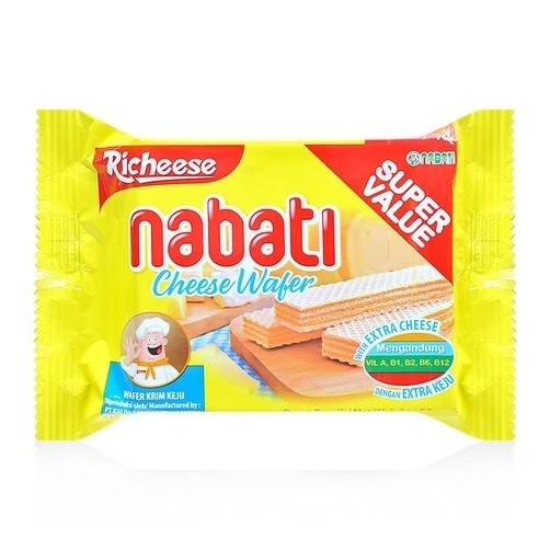 Bánh Kem Xốp Phô Mai Richeese Nabati Gói 52G