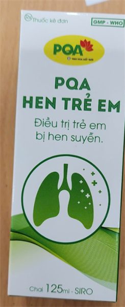 Thuốc PQA Hen Trẻ em 125ml - PQA