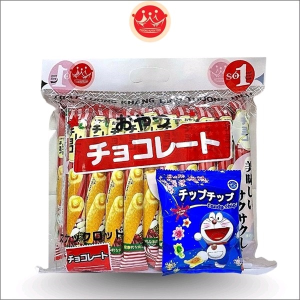 Bánh que snack nhân kem socola gói 250g