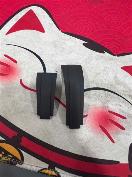 Dây đồng hồ Rolex cao su đen (HC) +