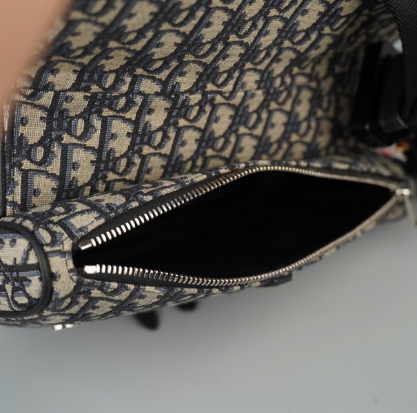 Túi Dior Saddle xám (16-BO-1202) sz26 +