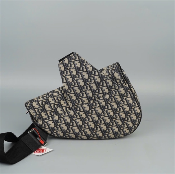 Túi Dior Saddle xám (16-BO-1202) sz26 +