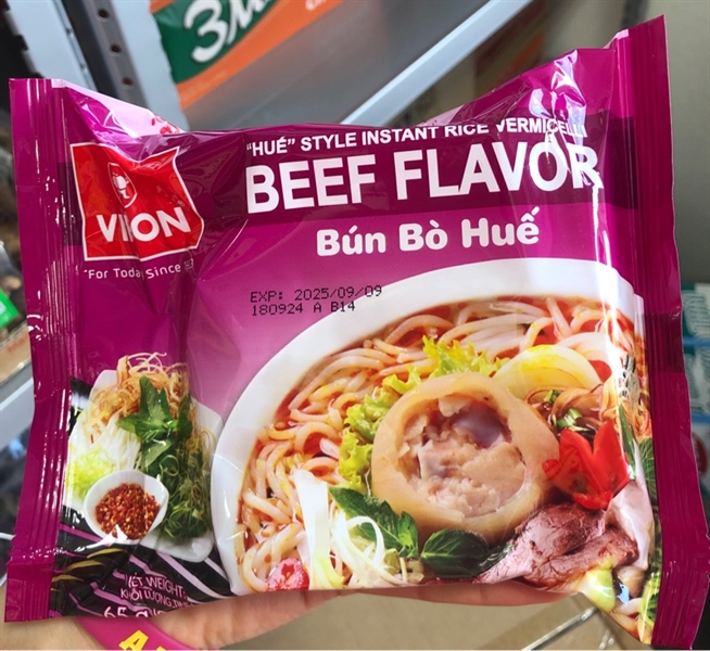 Bún bò huế vifon gói 65g