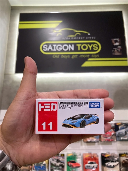 [SGTVN] Tomica No.11 Lamborghini Huracan STO