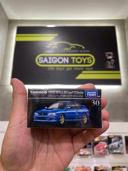 [SGTVN] Tomica Premium No.30 Subaru Impreza ( Blue)