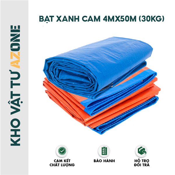 Bạt xanh cam 4mx50m (30kg)