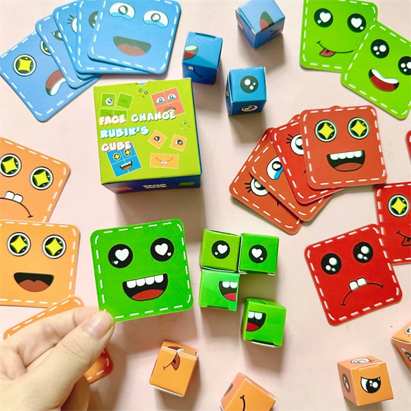Rubik cảm xúc khuôn mặt rubic biểu cảm vui nhộn