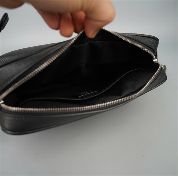 Túi LV bumbag hoa đen sz23 (A-T) KG+