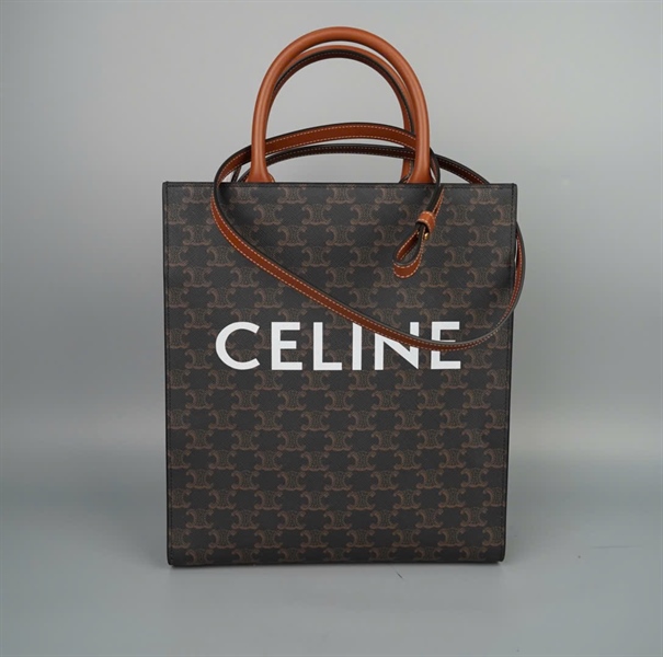 Túi Celine tote nâu sz28 (A-T) KG+