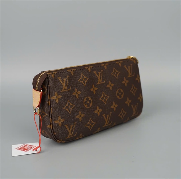 Túi LV Multi Pochette hoa nâu 2strap sz23 (A-T) KG+