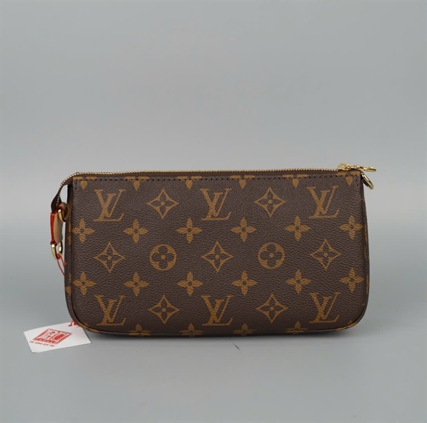 Túi LV Multi Pochette hoa nâu 2strap sz23 (A-T) KG+