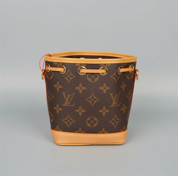 Túi LV nóe hoa nâu 2strap sz12 (A-T) KG+