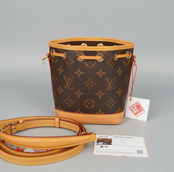 Túi LV nóe hoa nâu sz12 (A-T) KG+