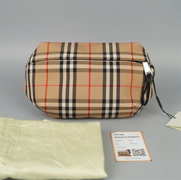 Túi BBR Bumbag kẻ sọc nâu (A-T) sz22 KG+