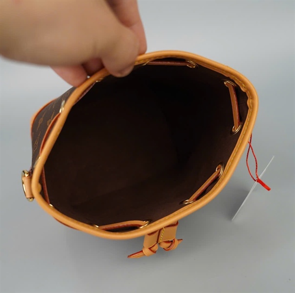 Túi LV nóe hoa nâu 2strap sz12 (A-T) KG+