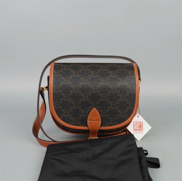 Túi Celine nâu sz18 (A-T) KG+