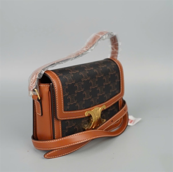 Túi Celine nâu (F-DR-1243) sz18 (A-T) KG+