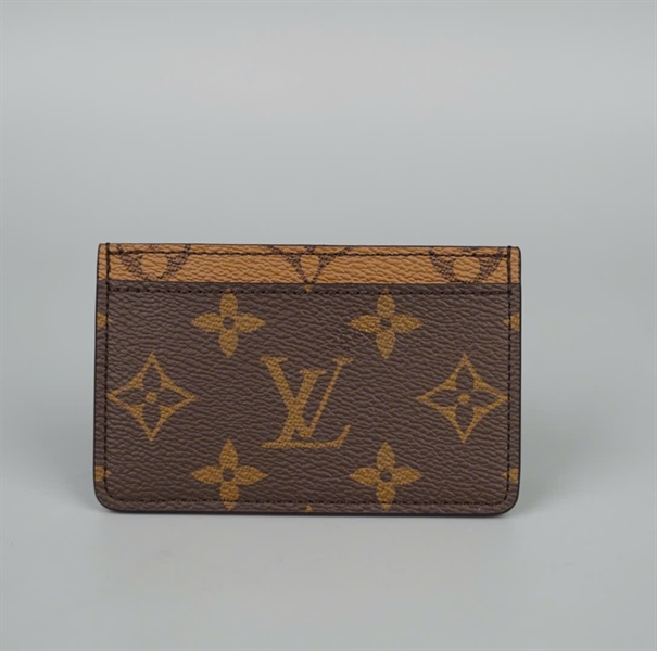 Ví LV card hoa nâu (A-T) KG+