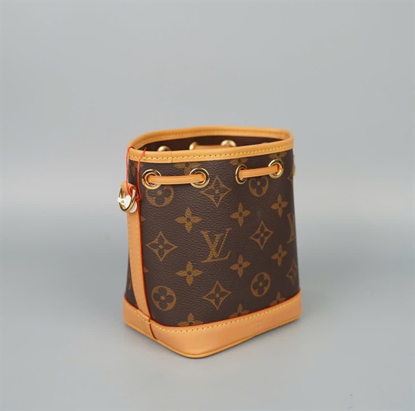 Túi LV nóe hoa nâu 2strap sz12 (A-T) KG+