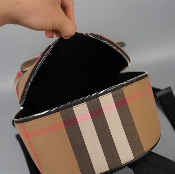 Balo BBR nâu kẻ sọc (A-T) KG+