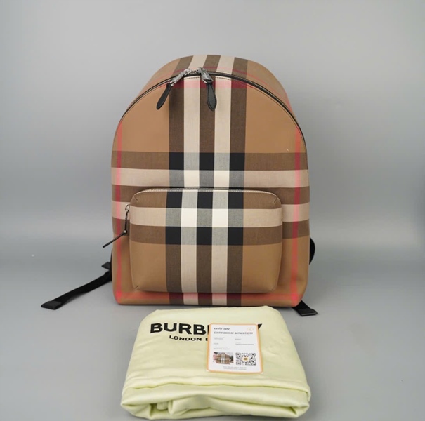 Balo BBR nâu kẻ sọc (A-T) KG+