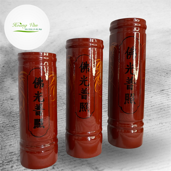 Ống đựng nhang gỗ