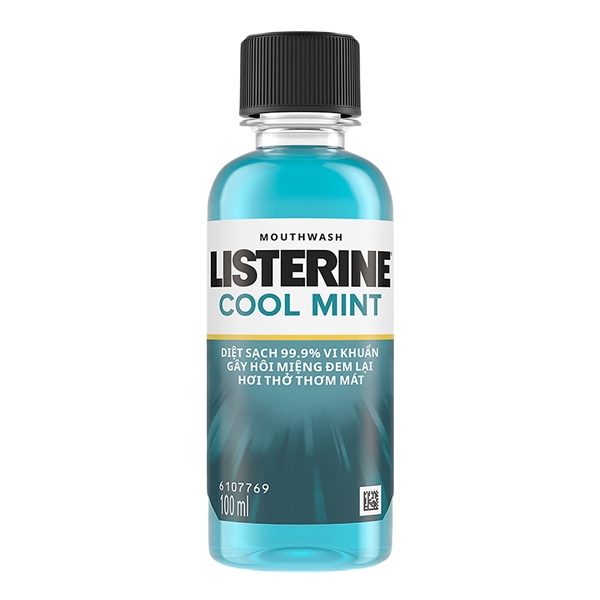 Nước súc miệng listerine cool mint (c/100ml)