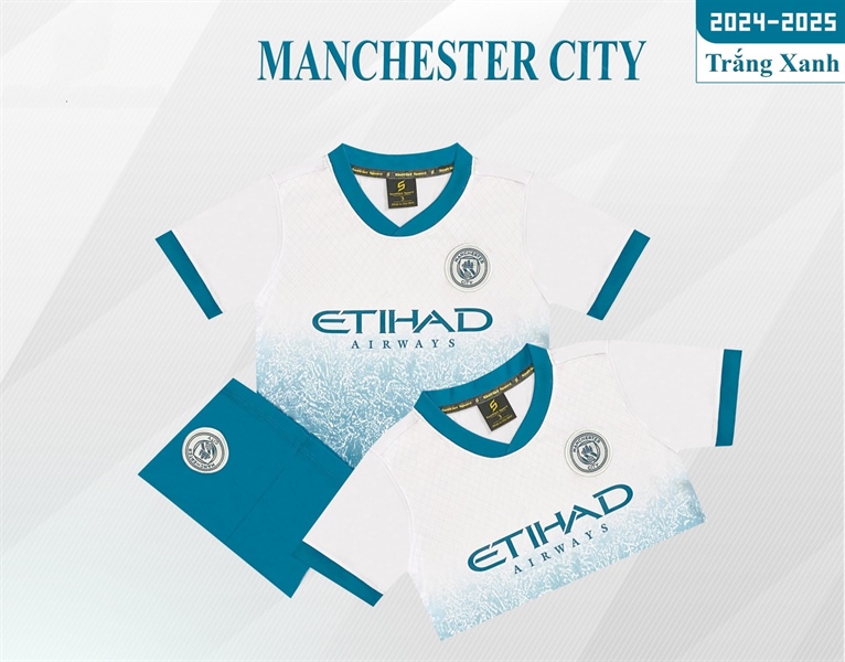 Mancity trắng xanh