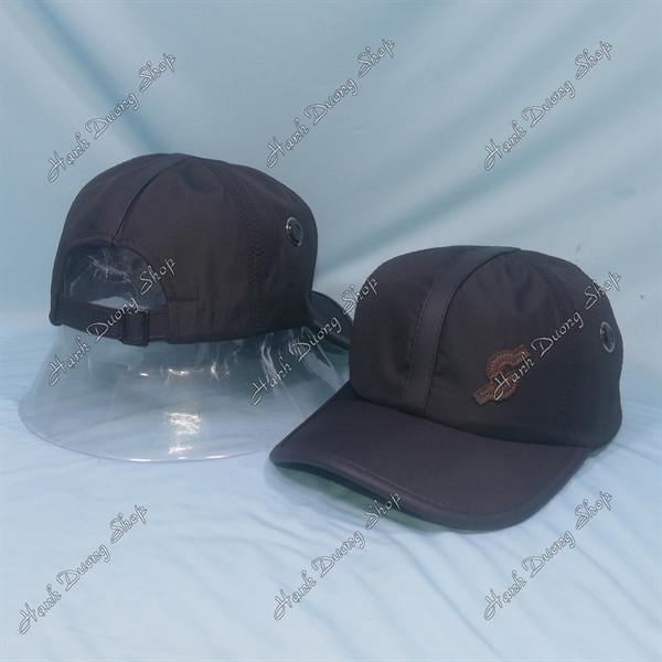 Nón kết chữ S sò to đẹp mắt, chất liệu vải dù trên đỉnh nón không có đóng nút